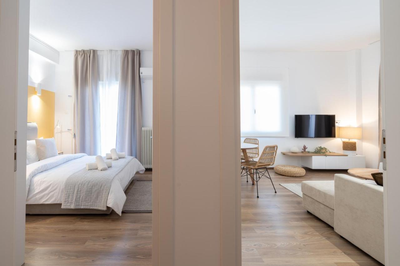 Urban Boho Apartment In Koukaki Atenas Exterior foto